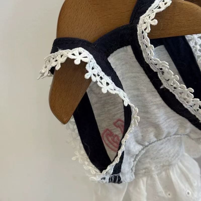 T1342 Dog Spring and Summer Pet Dress Vest Skirt Small Dog Puppy Bichon Teddy Yorkshire Terrier