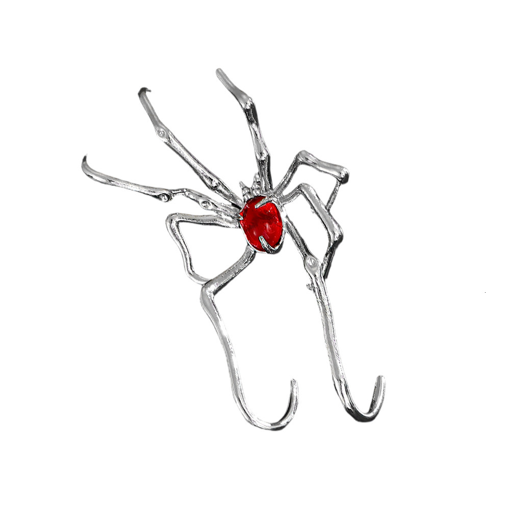 Spider Hook Piercing Ear Bone Clip Halloween Dark High-End Spicy Girl Cool Style Earrings