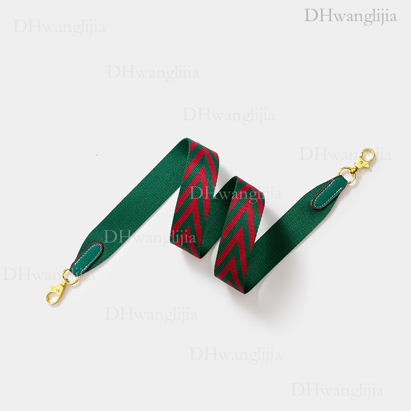 DH Luggage Accessories Wide V Pattern Woven Single Shoulder Crossbody Bag Strap