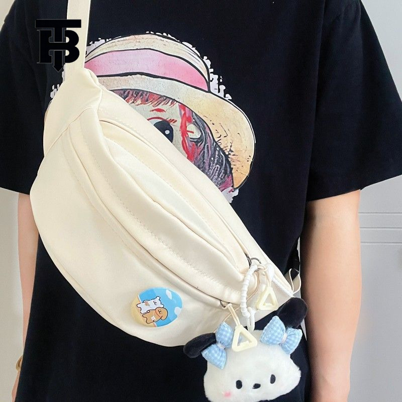 TB BHULAMTE Designer Bag 2025 Luxury Bag New Dopamine Women's Bag Casual Simple Crossbody Bag Sports Chest Bag Niche Versatile Ins Japanese Style