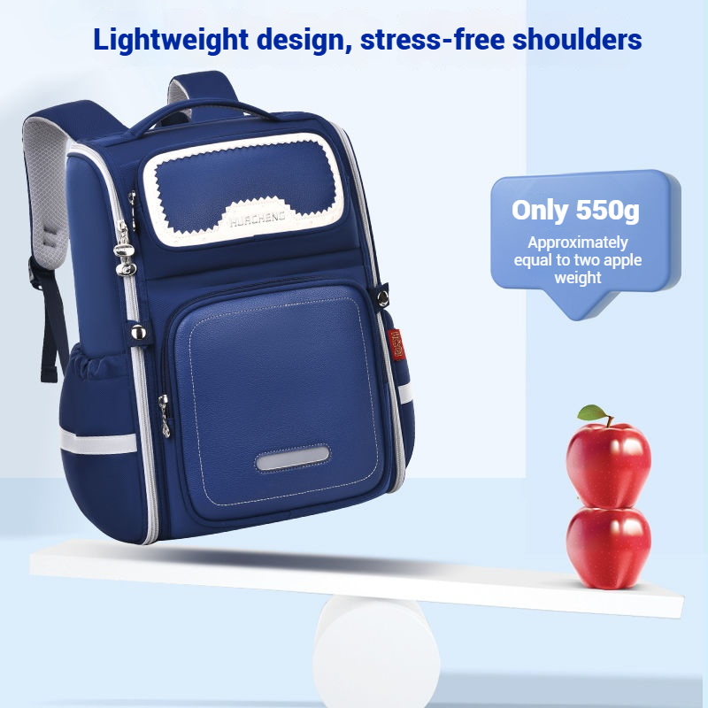 Primary School Students Large Capacity Shoulder Backpack Boys Girls Grade 1-6 Multi-color Waterproof fashion quality