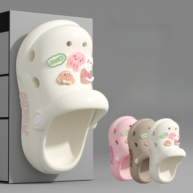 New children's slippers, girls' baby shoes, children's anti slip indoor and outdoor wearing, parent-child shoes, fashionable and versat