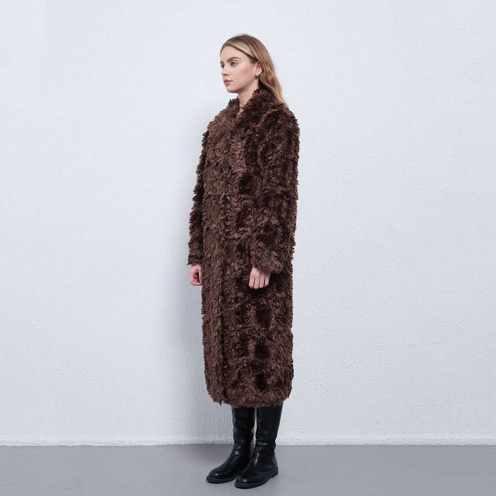 Women's Winter Colors Long Short Loose Teddy Bear Curly Fur Sheepskin ThickLong Fur Jackets Coat For Women Autumn And Winter Luxury Brand