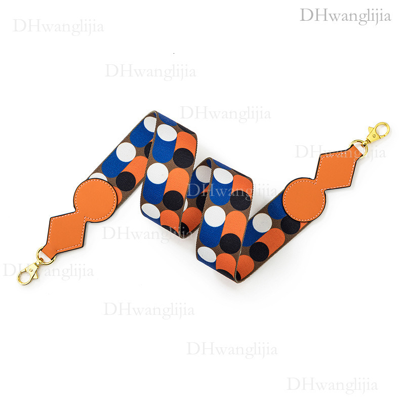 DH Luggage Accessories New Style Polka Dot Print H Kelly Evelyn Bag Replacement Shoulder Strap