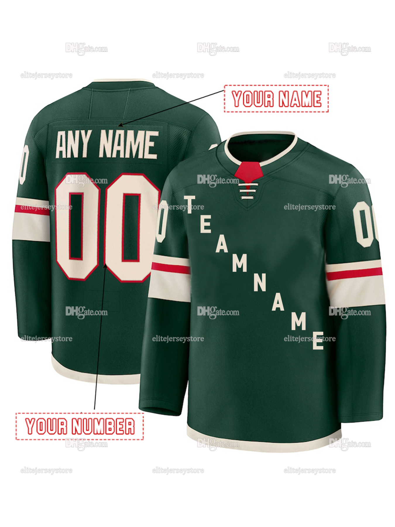 Personalized Custom 2025-26 25th Anniversary Jersey Kirill Kaprizov Brock Faber Joel Eriksson Ek Matt Boldy Marcus Foligno Spurgeon Marc-Andre Fleury 