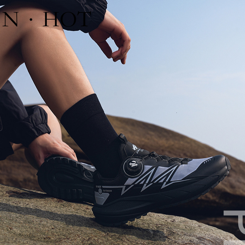 NHOT Designer Luxury Casual Sneakers New Men's Outdoor Breathable Anti Slip Running Shoes Fashion Trend Lightweight Off Road Shoes Hiking Shoes
