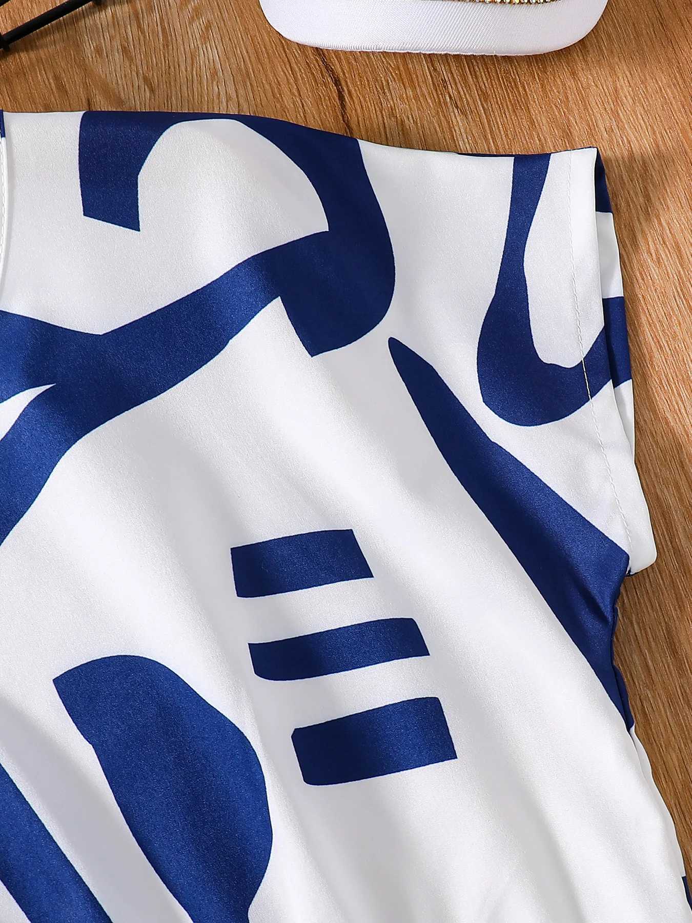 Spring and summer cute girl clothing fashion 2piece outdoor casual white striped round neck Tshirt set L250926Q4KC