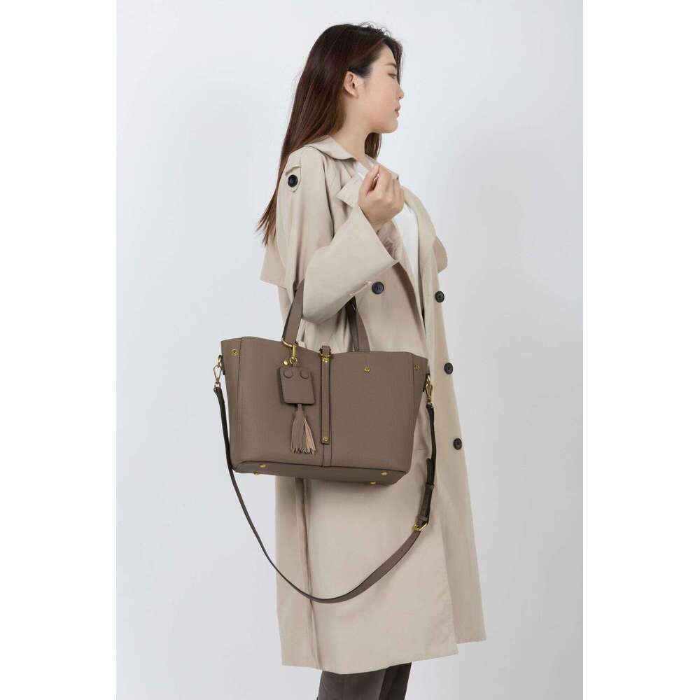 designer bag Luxury bag Handbag for Women, Top Layer Cowhide Tote Large Capacity Bucket Genuine Leather Women's Bag, Single Shoulder Crossbody Ba