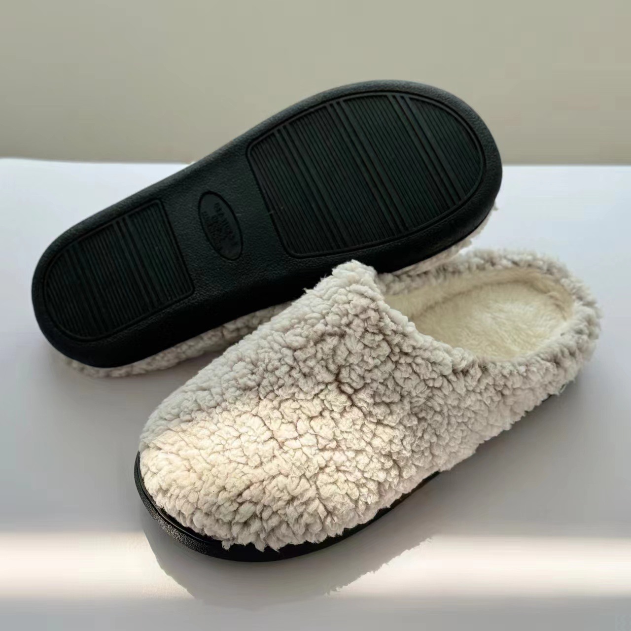 Non-Slip Autumn Winter New Cotton Velvet Home Slippers for Pregnant Women and Postpartum Care ddmymarket