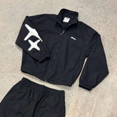 2025 New Street Style Versatile Personalized Embroidered Hoodie Unisex Casual Pullover Sweatshirt Pants