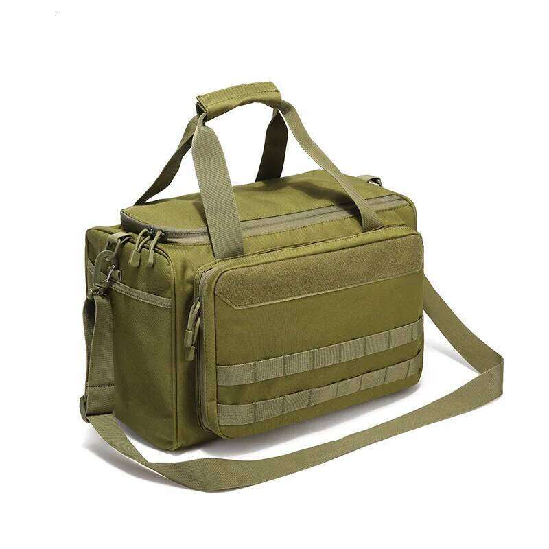 Outdoor Tactical Multifunctional Large Capacity Storage Gun , Handbag Shoulder Military Fan Bag