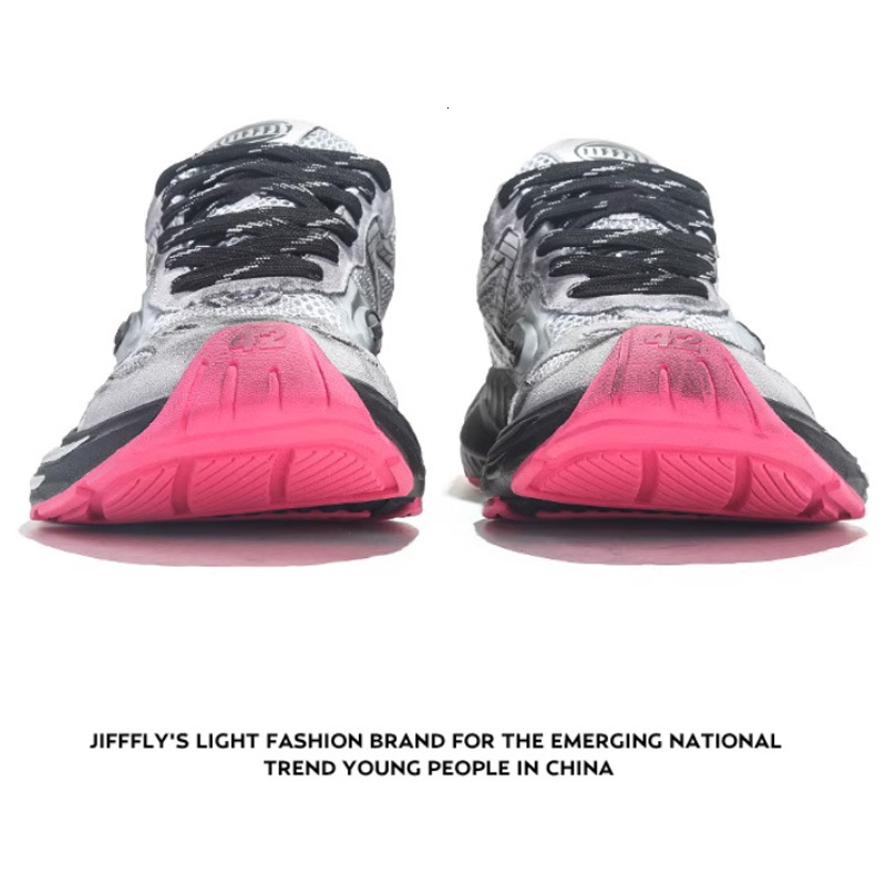 Jifffly Designer Dad Shoes Men's 2025 Autumn/winter New Retro Multi-purpose Thick-soled High-end Luxury Shoes For Both Men And Women Sneakers Cas