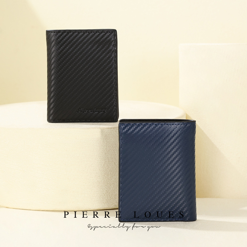 TOP Designer New Men's Wallet PU Leather Large Capacity Multi-Card Slot Short ID Holder Flip Cover 65 05 f9e