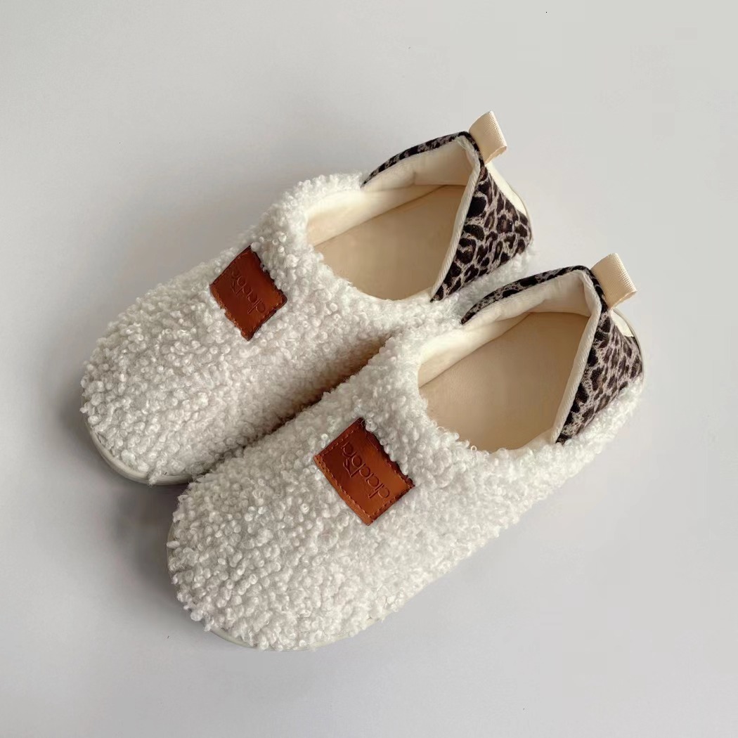 Autumn Winter Teddy Fleece Four Seasons Indoor and Outdoor Dual-Wear Maternity Cotton Elderly Shoes Men's Slippers ddmymarket