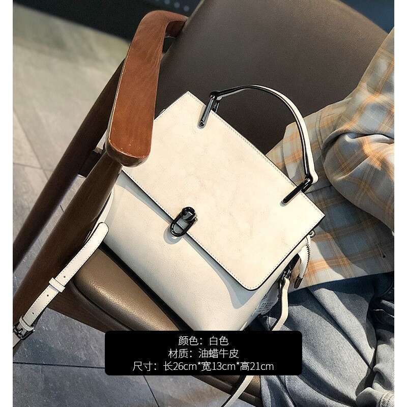 designer bag Luxury bag New Cowhide High-End Fashion Handbag Women Genuine Leather Women's Live Room Internet Celebrity Crossbody Shoulder Bag
