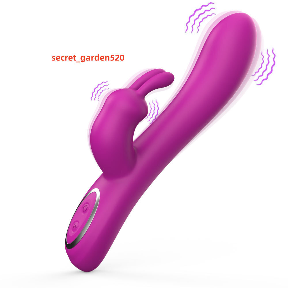 Dual Motor Stimulator GSpot Bunny Vibrator with 10 Powerful Vibrations Fun Clitoral Stimulation for Women or Couples