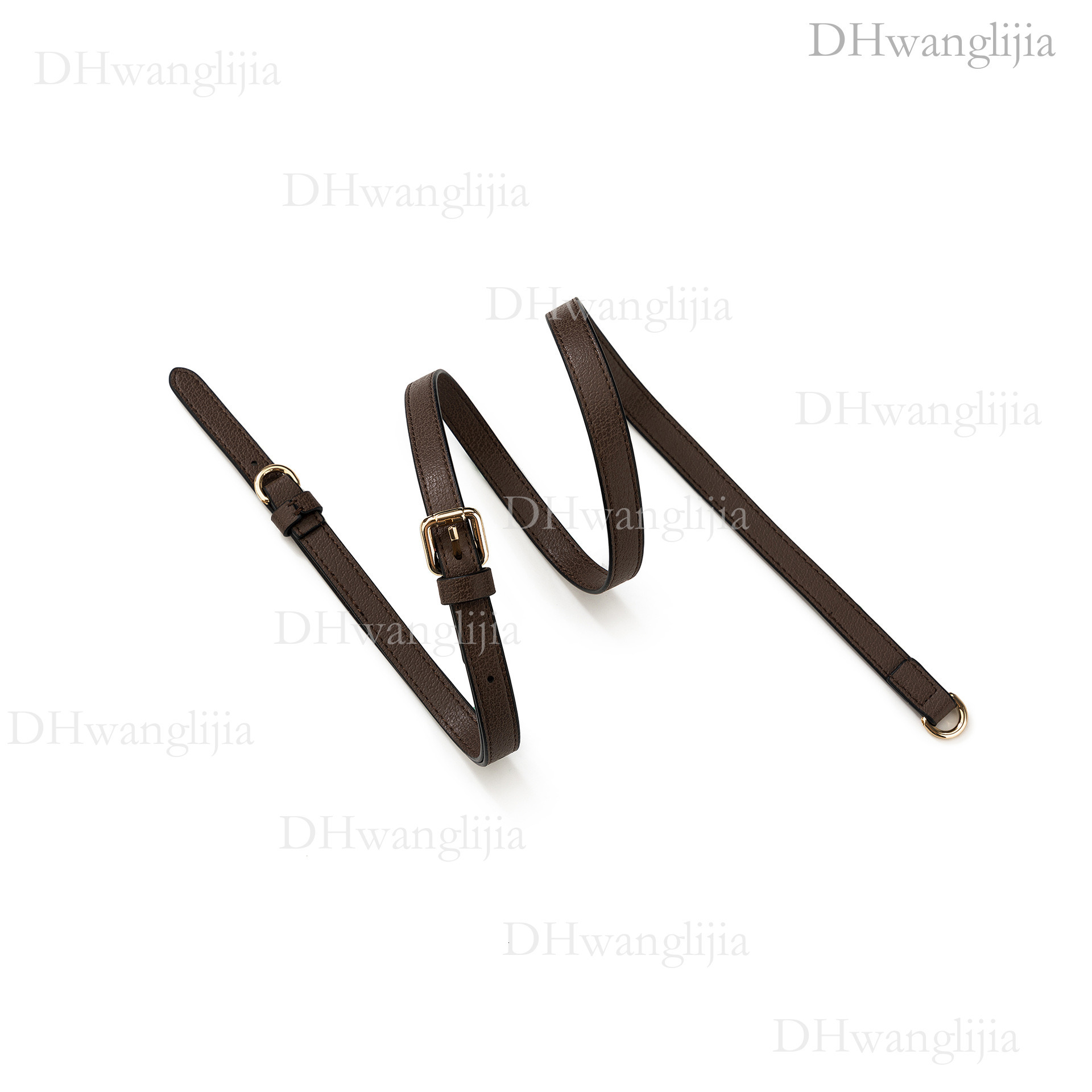 DH Luggage Accessories Suitable for G Brand Shell Round Cake Replacement with Crossbody Bag Pigskin Pattern Tall Long Shoulder Strap