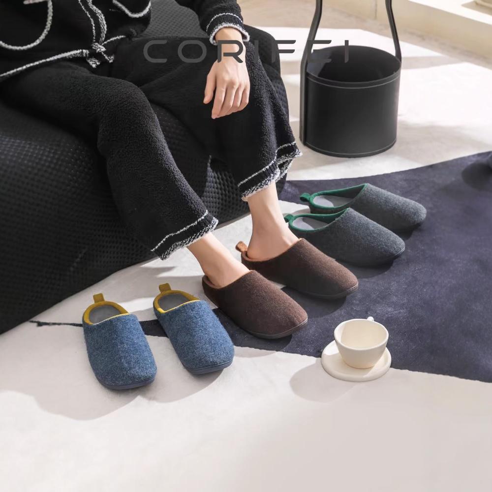 Detachable Cotton Slippers for Men Simple Style with Bonus Pair of Insoles ddmymarket
