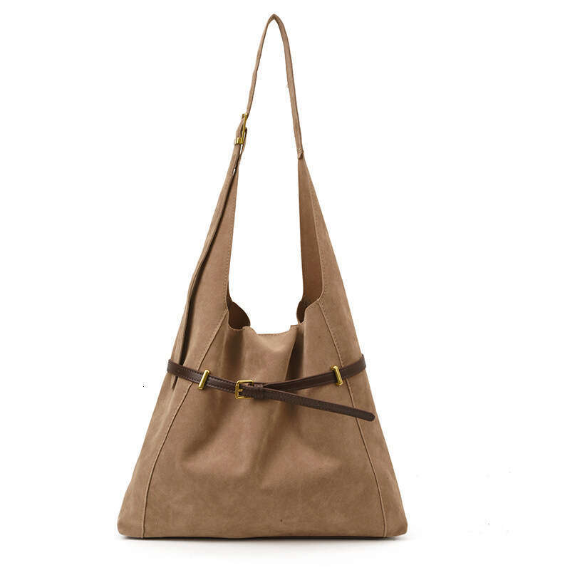 Designer Bags Shoulder Bucket Bags for Women Autumn Winter New Vinatge Casual Suede Single Shoulder Underarm Mother Tote Bag