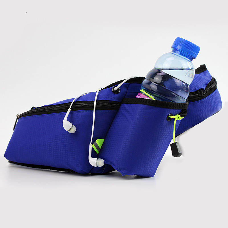 New Sports Waist Bag for Men and Women, Multifunctional Running Water Bottle Bag, Marathon Waterproof, 6.5inch Phone Outdoor Fiess