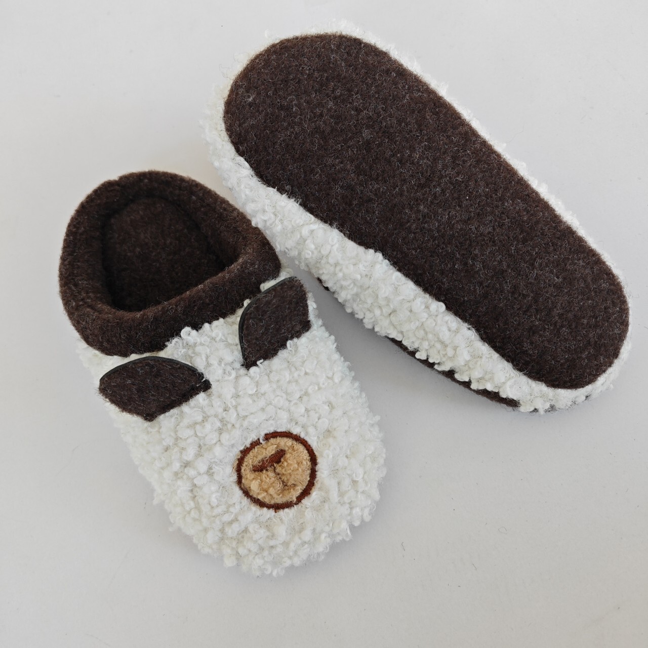 Teddy Velvet Silent Toy Shoes ddmymarket