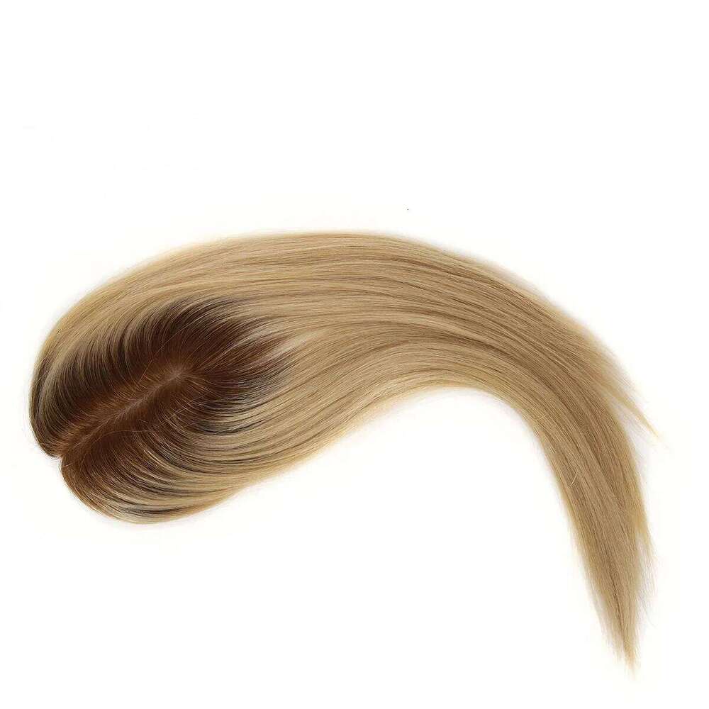 TopUnique Natural Looking for Women Human Piece Injection Silk Hair Topper