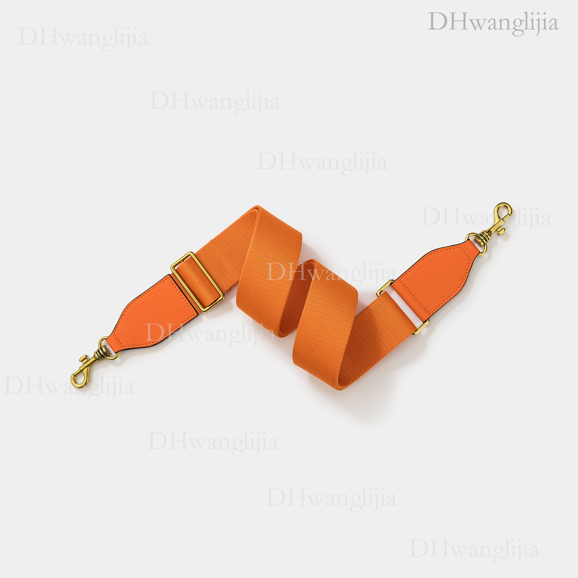 DH Luggage Accessories New Style Adjustable Length Solid Color Webbing Replacement Wide Shoulder Strap Trend