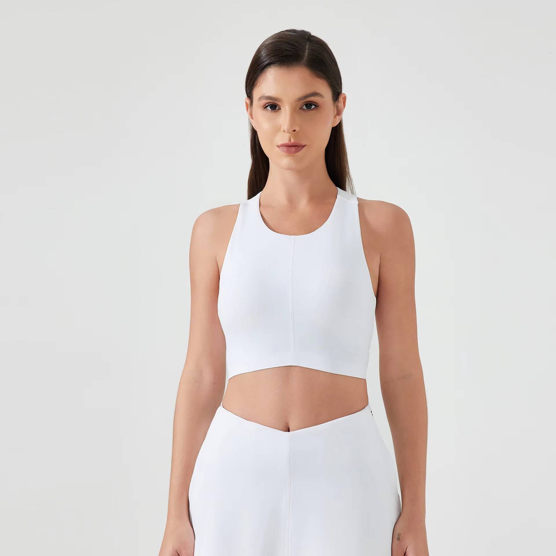 Aoyema Womens Sport Wear Custom Comfortable Breathable Elegant New Sexy Underwear Beautiful Back Sleeveless Fitness Yoga Bras