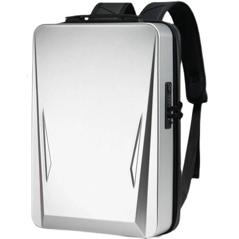 New 7 Inch Alien Cuter Men's Faion Simple Busin Double oulder Bag Hard ell Lo Waterproof Bapa for Travel high-quality