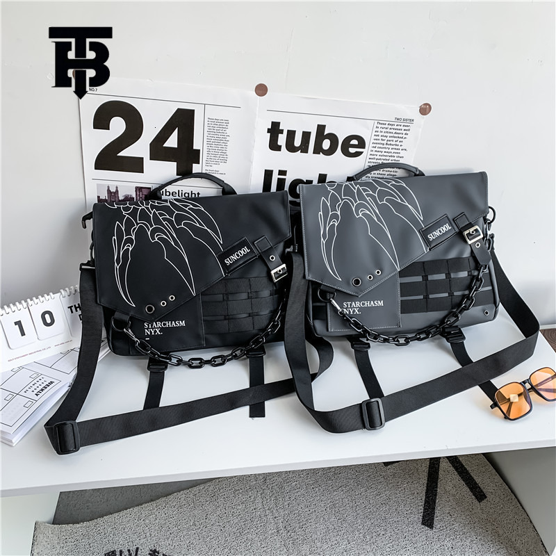 TB BHULAMTE Designer Bag New Fashionable Cool Luxury Bag Men's Crossbody Bag Autumn/winter Style Fashionable Multi Functional Chain Shoulder Bag 