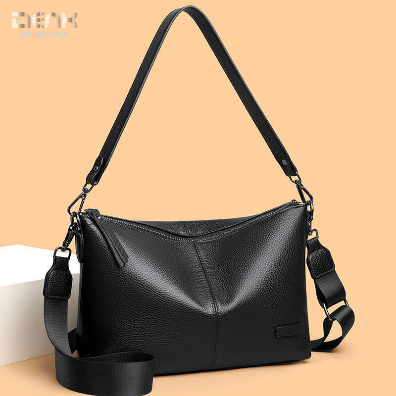 designer bag Luxury bag Genuine Leather Women's Capacity High-end Fashion Single Shoulder Crossbody Top Layer Cowhide Large Bag