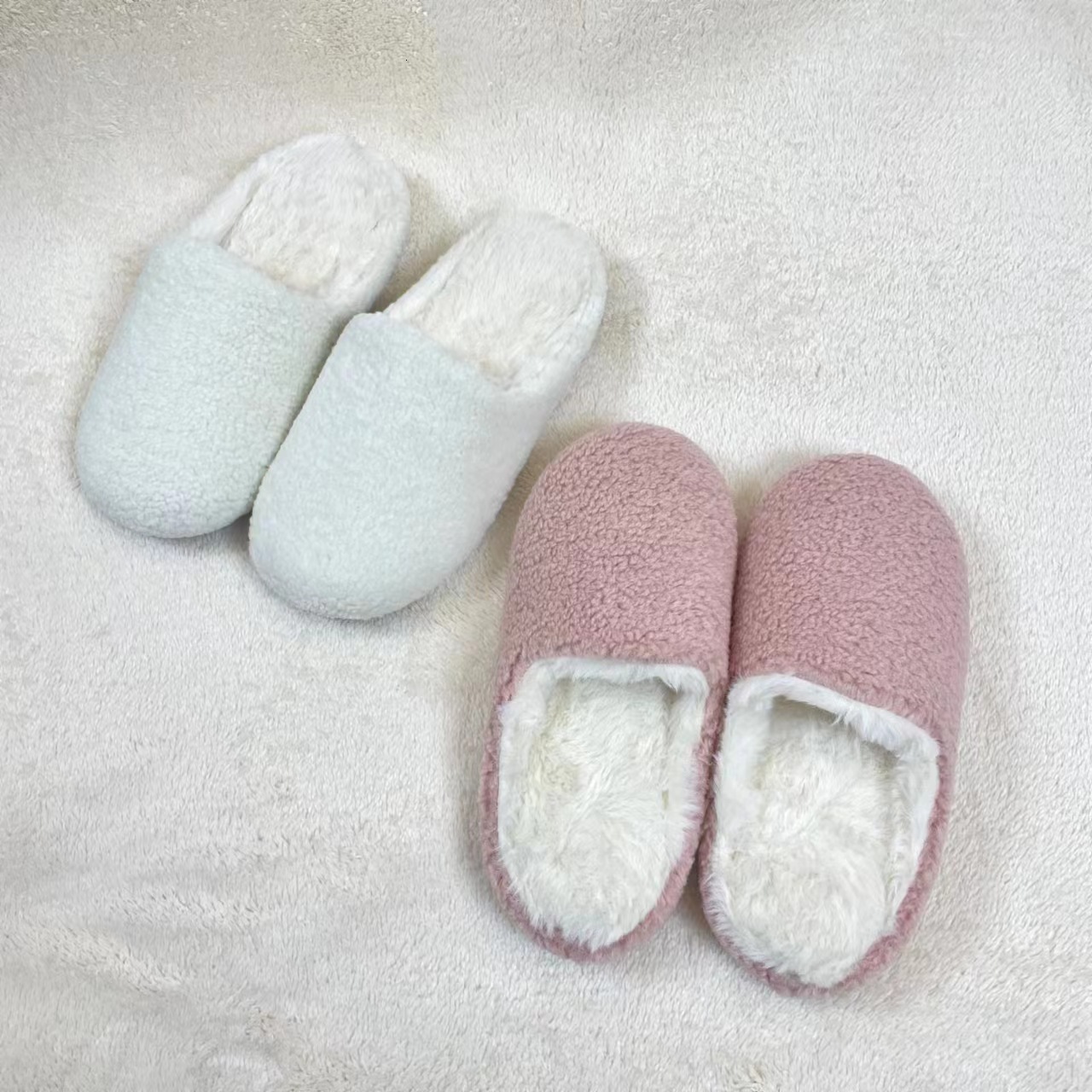 Anti-Collapse Injection Molded Sole Cotton Slippers ddmymarket