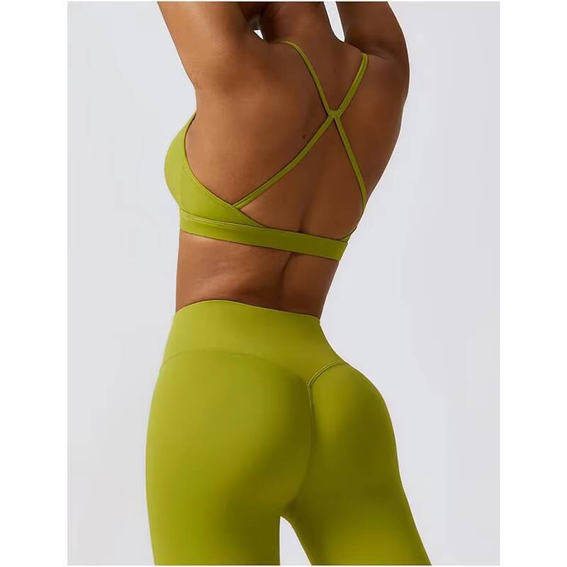 Solid Color Gym Yoga Suits Clothes Sportswear Yoga Sets for Women Fitness Set Tracksuits Sports Bra Gym Pants
