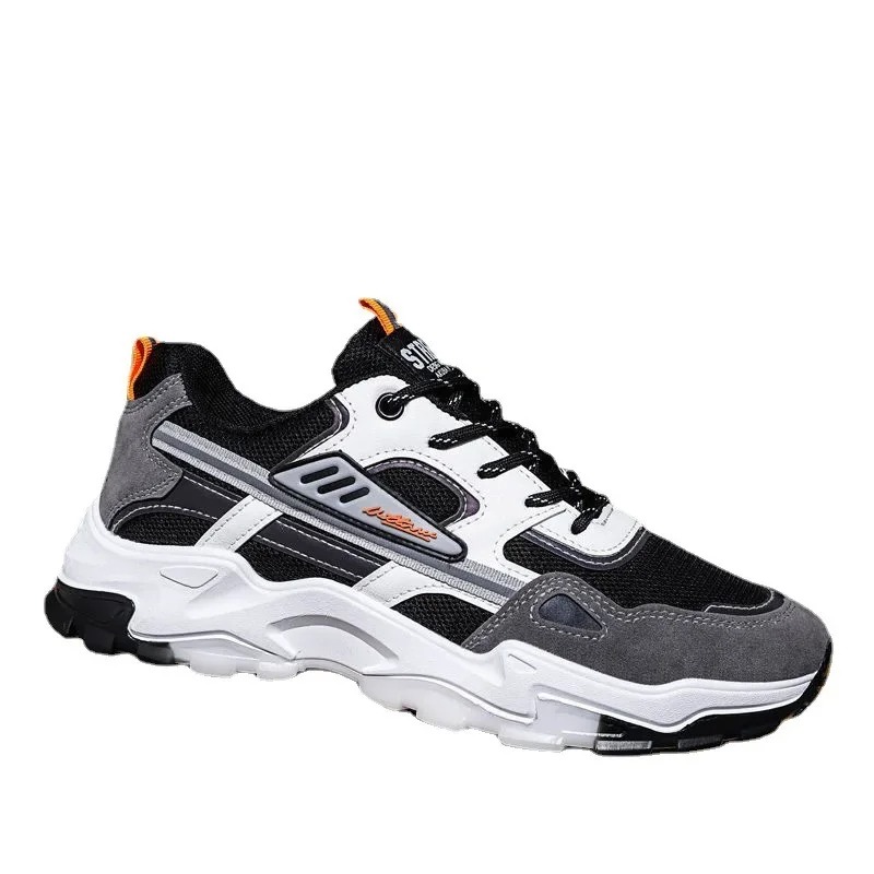 Men's Breathable Mesh Running Sneakers Running Shoes Outdoor Fashionable Casual Walking Boots | Unisex Quick-Drying Hiking Shoes Ideal for Urban 