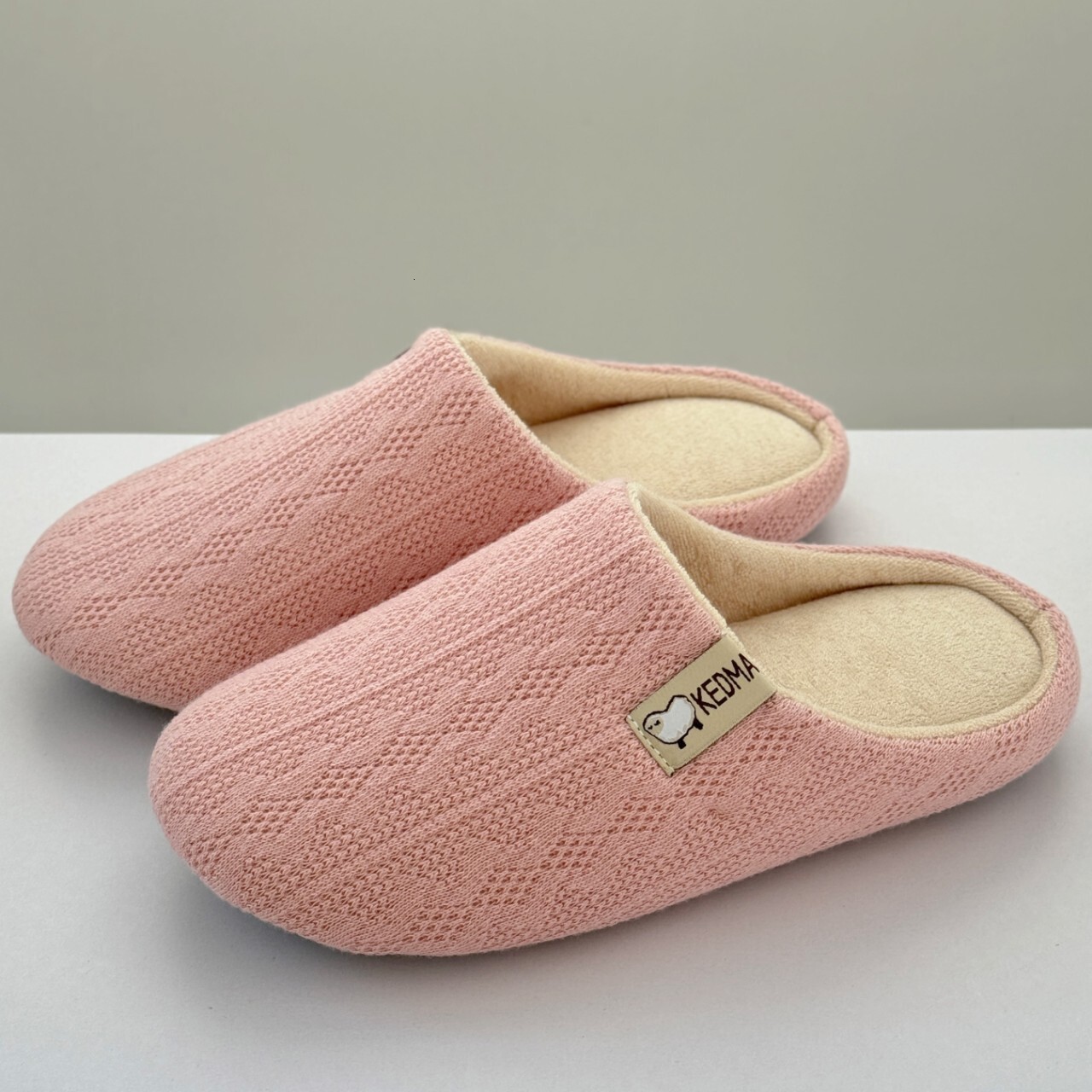 Autumn Winter Men and Women Woolen Velvet Memory Foam Home Casual Warm Cotton Slippers ddmymarket