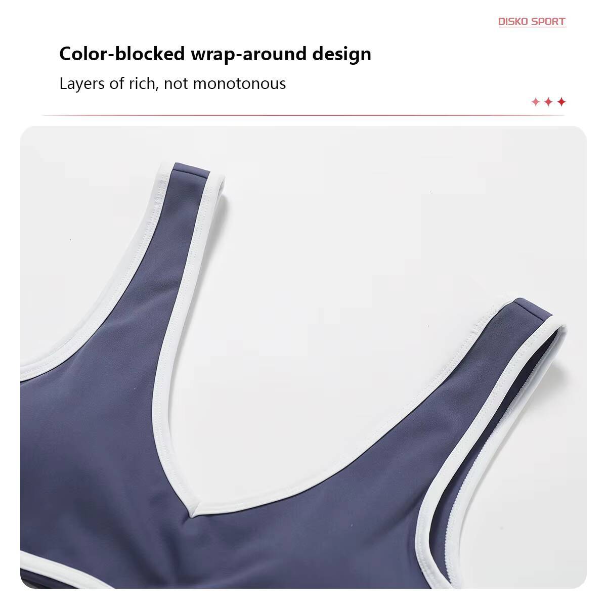 2024 NEW TB New Design Gym Bra Nylon Workout Yoga Bra OEM Sports for High Intense Workout