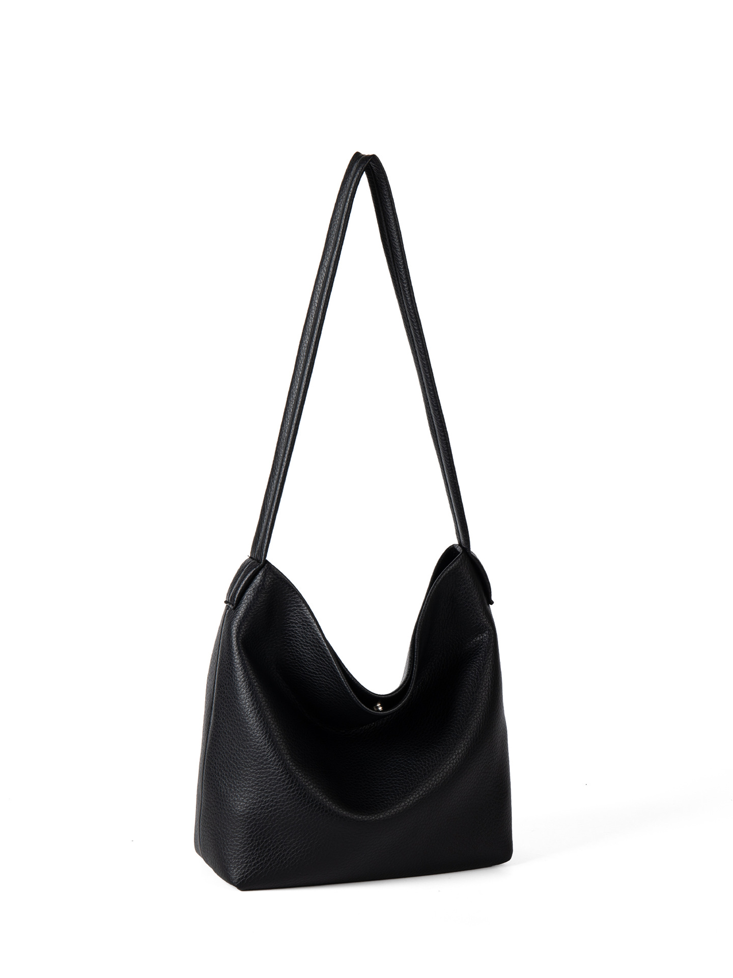 New Style Fashionable Versatile Large-Capacity Tote Bag For Women With Niche Design Soft Leather Material Korean Version Single-Shoulder Simple And Tr