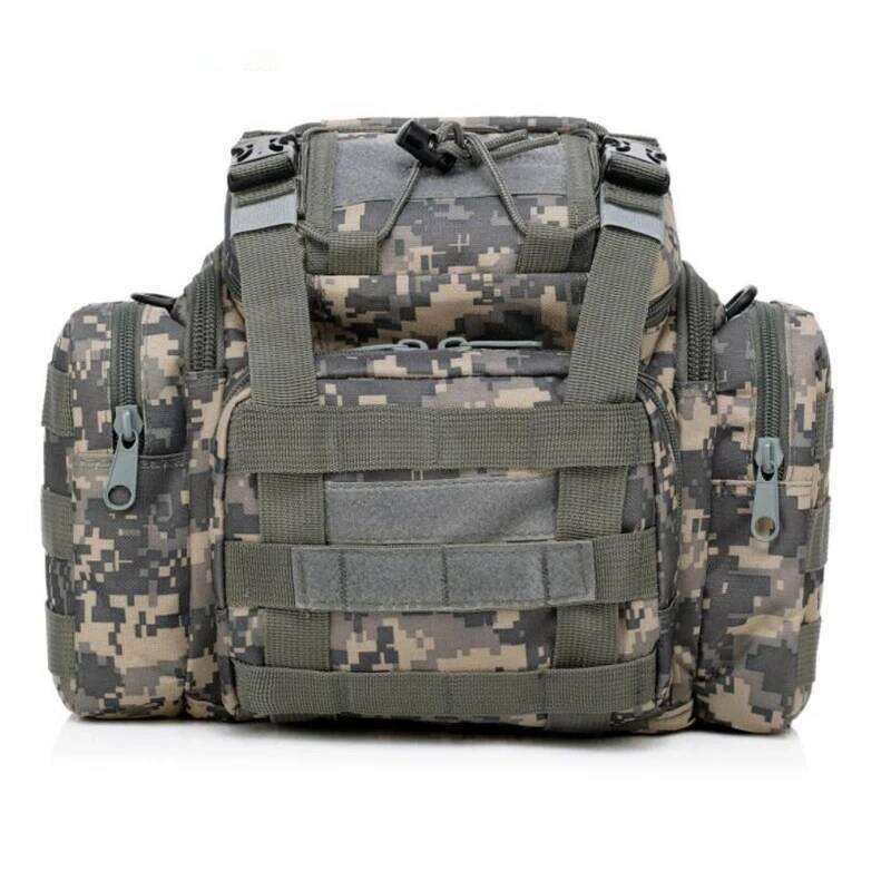 Outdoor Fishing Gear Molle 600D Oxford Tactical Militay Multifunction Camera Carry Bag