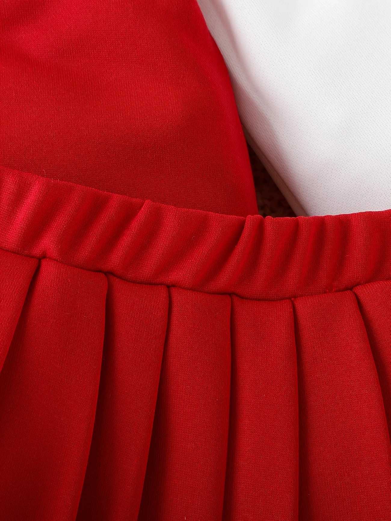 2025 Kids Girls Coat Jacket Pleated Skirt 2 Pcs Set For Party Sports Gift Winter Children Clothes Outfits Uniform For 28Y L250926PKI1