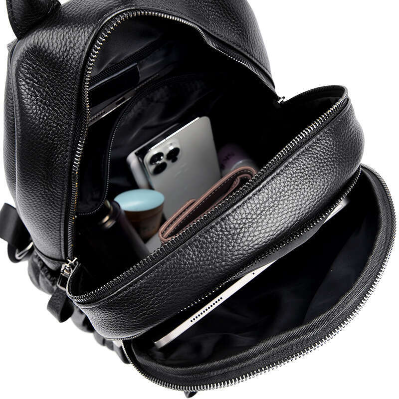 designer bag Luxury bag New Genuine Leather Backpack for Women Fashion Bear Pendant Large Capacity Commuter Bag