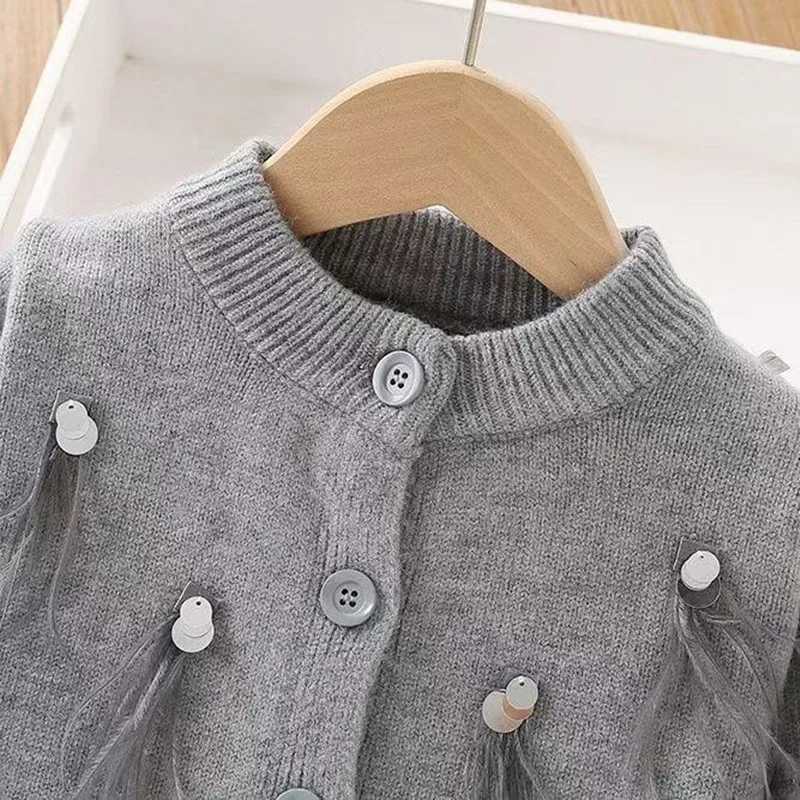 The New Girl Western Girl Sweater Set Gray Knitted Sweet Spring Girl Sweaters Cassacar TopSequenant Skirt Two piece Set L2509261XIT