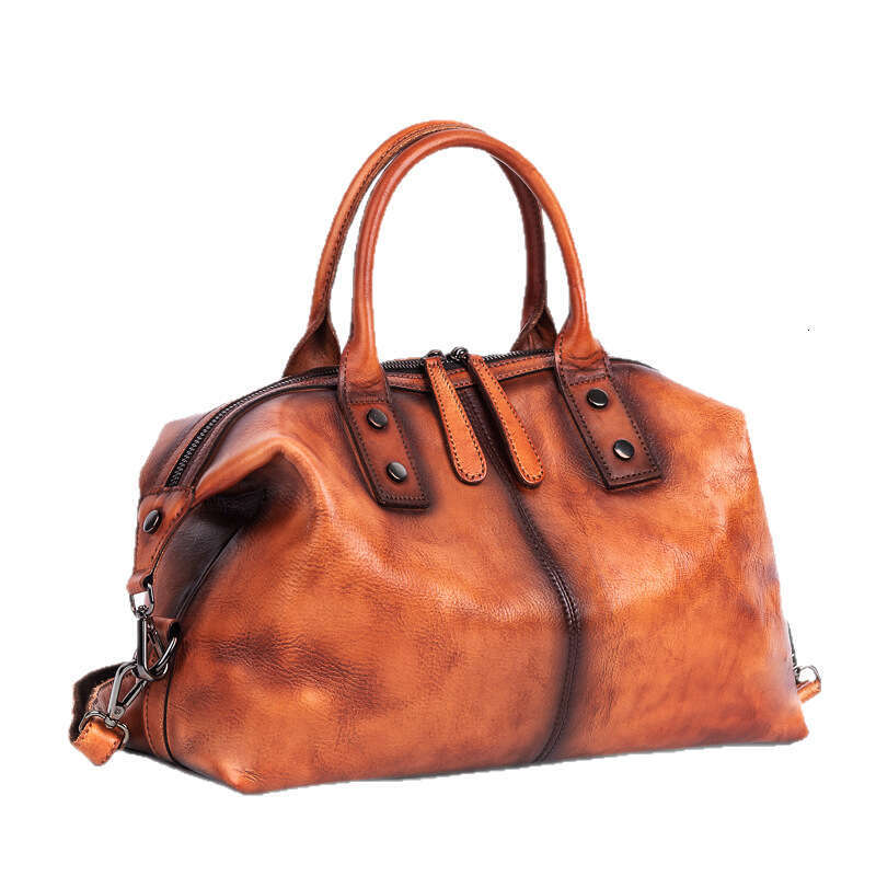 designer bag Luxury bag New Women's Top Layer Cowhide Ladies Handbag Polished Color Single Shoulder Crossbody Bag Large Capacity