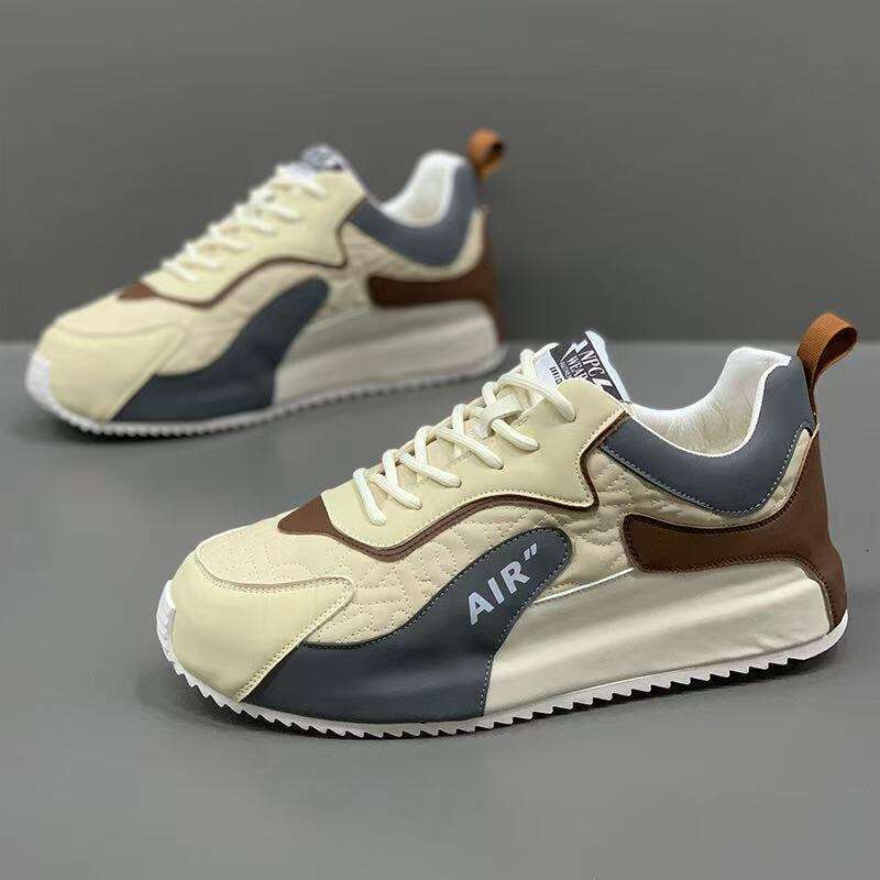 White Sole Thick Winter Increasing Lightweight Casual New 10 Autumn Height Versatile Men's Sneakers Trendy Brand Internet Celebrity Shoes be