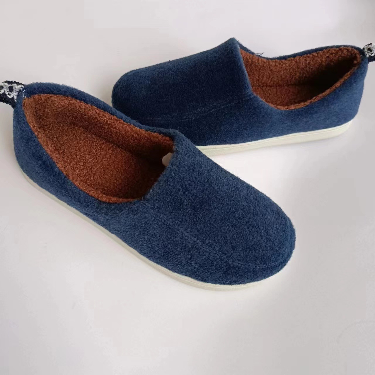 Cotton Felt Surface Teddy Warm Autumn Winter Home Office Indoor and Outdoor Silent Non-Slip Closed-Back Maternity Shoes ddmymarket
