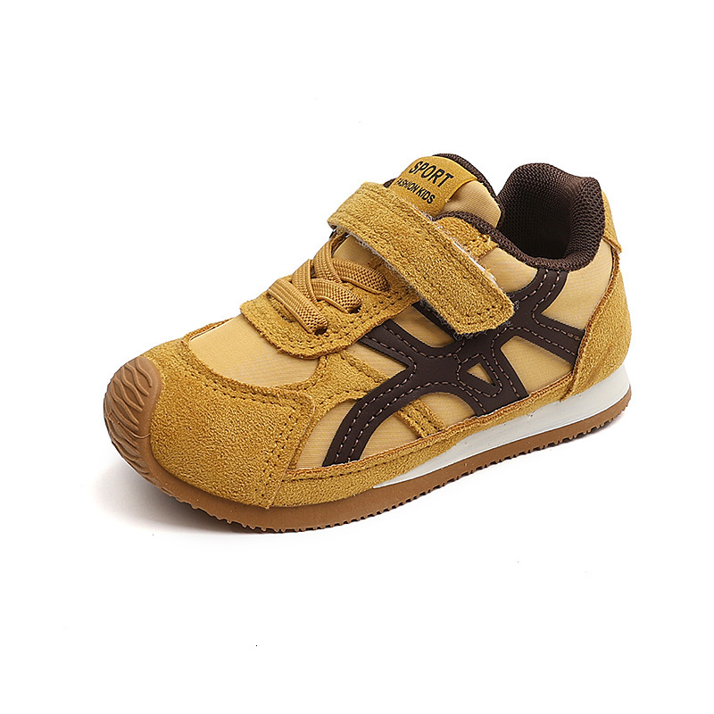 Autumn New Children's Sports Boys' Forrest Gump Shoes Girls' Training Shoes Soft Bottom Velcro Baby Shoes Fashion Trend Shoes