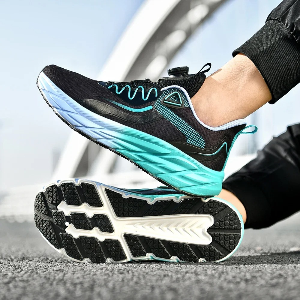 New Men's Running Shoes Sneakers Stable Support Damping Fresh Four Seasons Outdoors Sport Shoes Contemporary Comfort Unisex Jogging Spikes Featur