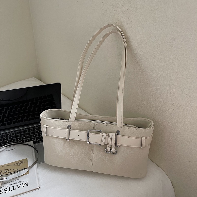 2025 new high-end retro women's armpit bag luxury bag autumn and winter texture shoulder bag commuting handbag designer bag