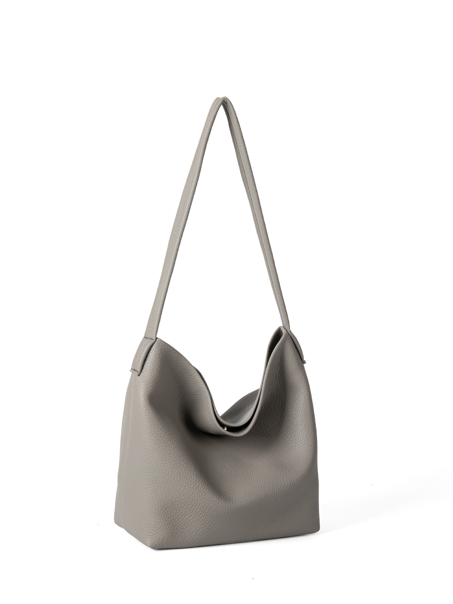 2025 Hot New Style Versatile Large-Capacity Tote Bag For Women With Niche Design Soft Leather Material Korean Version Single-Shoulder Simple And Trend