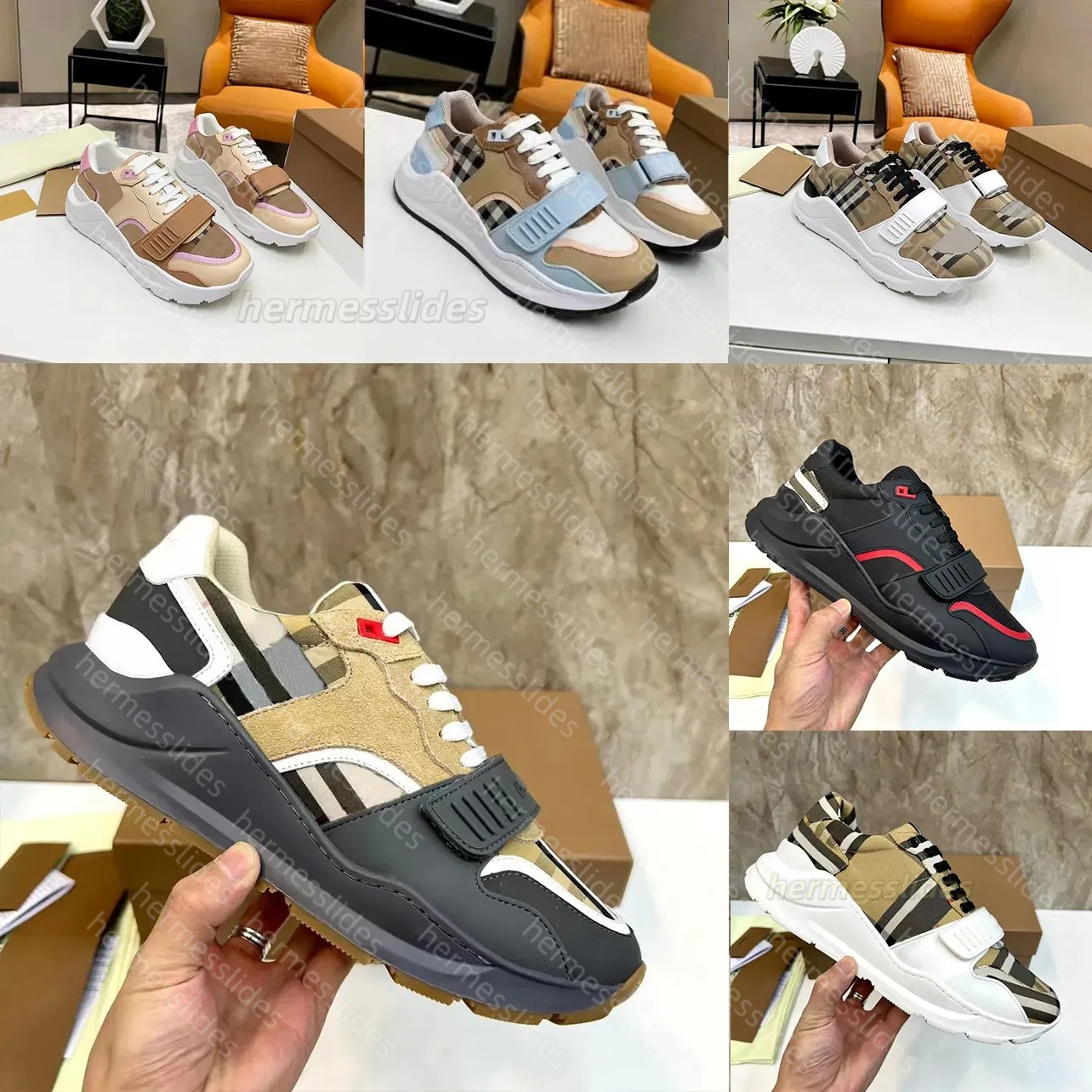 Man Designer Shoe striped sneaker stripe trainer Luxury Shoe Classic Casual Leather Canvas Outdoor platform Shoe Rubber sole Running sport basketball shoes 35-45