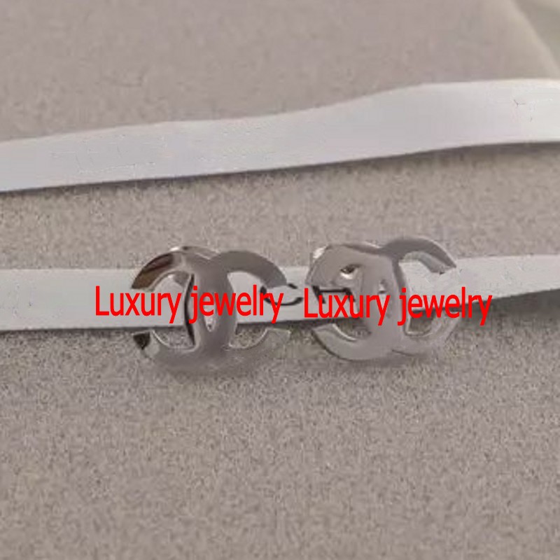 20 Mix Styles Women Luxury Studs Earrings Classic Letter Fashion Earrings Titanium Steel Couple Earrings For Boys Girls Christmas